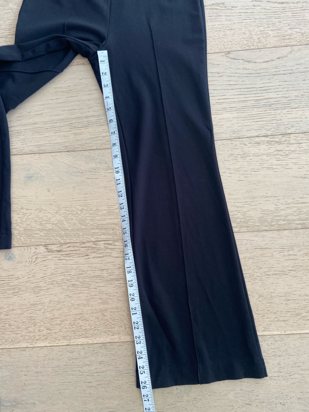 KIT + ACE Serenity High-rise Flare Pull-on Pants Size Small Black Stretch EUC - Picture 8 of 8
